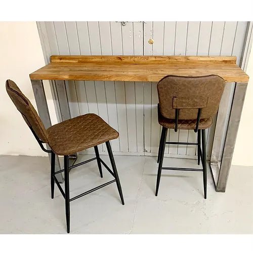 Solid Oak Breakfast Bar - TRL Handmade Furniture